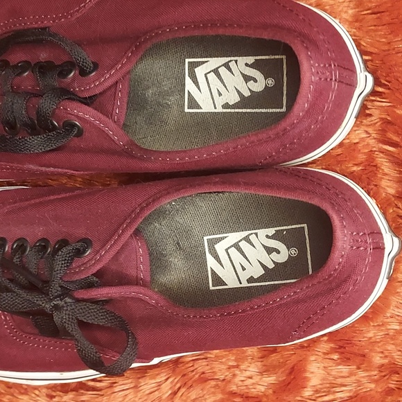 Dark Maroon Vans - Picture 9 of 10